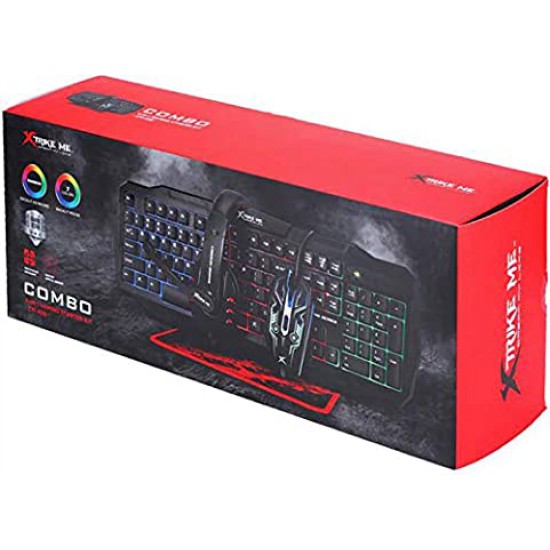 Xtrike Me Combo Gaming Starter Kit (CM-406, 4-in-1)