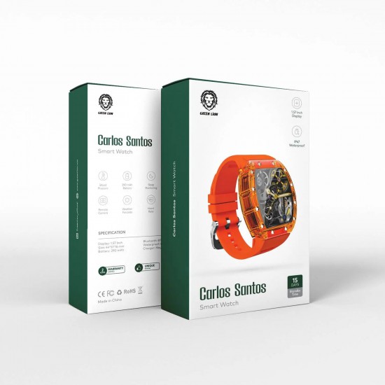 Green Lion Carlos Santos Smart Watch - Red | GNCRSTSWRD | AYOUB COMPUTERS |  LEBANON