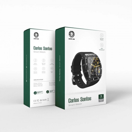 48mm Montres Carlo Men's Fashion Silicone Band Military Quartz Sport Dress  Watch (Green) - Walmart.com