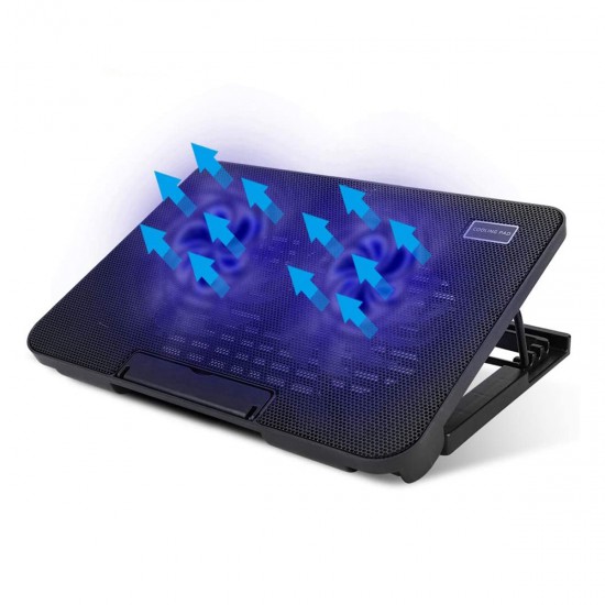 N99 Laptop Cooling Pad with 2 Fans for laptop