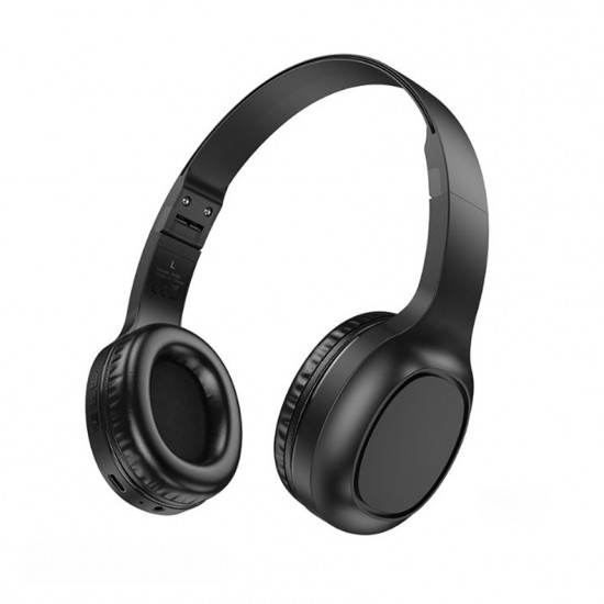 Hoco Foldable Bluetooth Headset (W46, Black)