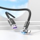Hoco USB-A to USB-C Cable (1.2m/3.9ft Black, U118)