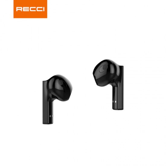 Recci REP-W51 RAZOR earphones Sliding cover design - Black