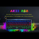 AJAZZ AK 33, 82 Key Mechanical Gaming Keyboard Blue Switch