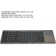 B033 Foldable Bluetooth Keyboard with Touchpad for Windows/iOS/Android
