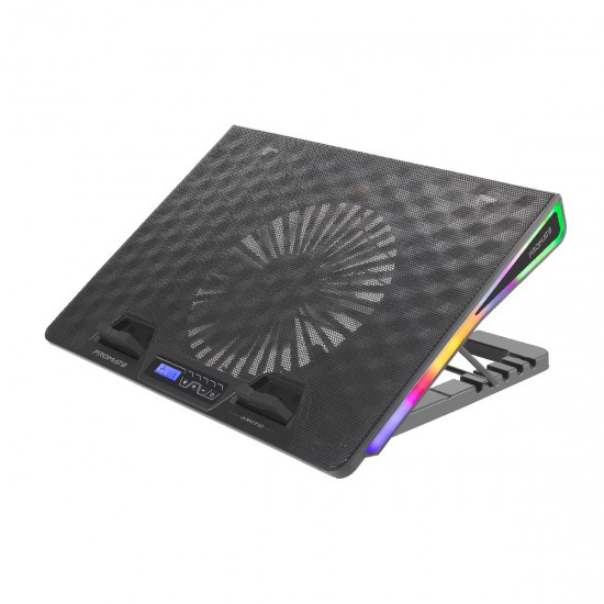 Vertux Gaming Arctic Portable Height Adjustable RGB Gaming Cooling Pad