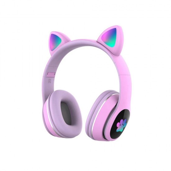 Cat Wireless Headphone L400 - Purple