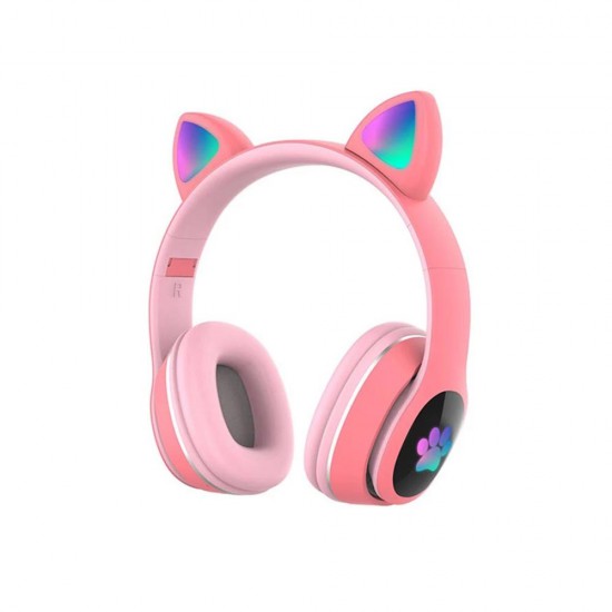 Cat Wireless Headphone L400 - Pink