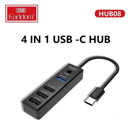 Earldom 4 in 1 USB-C Hub
