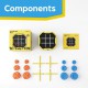 GiiKER Tic Tac Toe Bolt Game, 3 in 1 Portable Puzzle Game Console