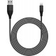 Riversong Alpha S USB-A To Lightning Nylon 1m Cable (CL32) - Black
