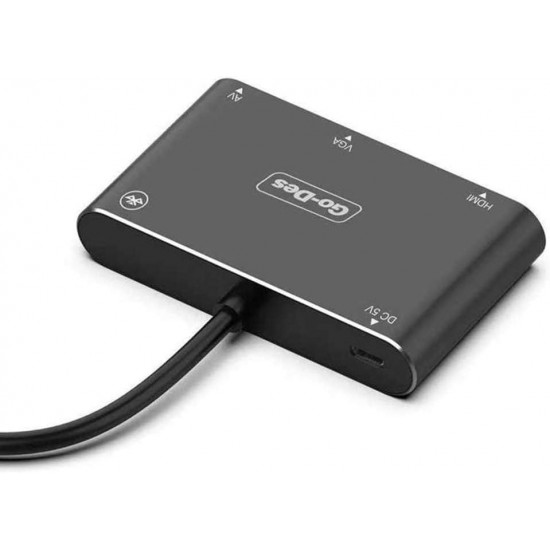 Go-Des GD-8762 5-in-1 (HDTV / VGA / AV Adapter)