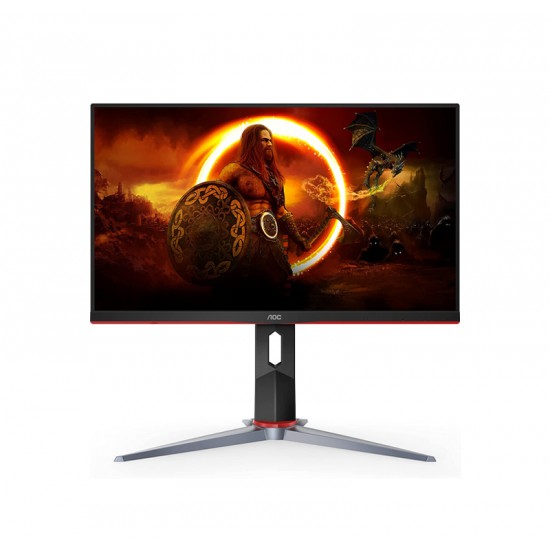 AOC gaming 24G2SP 24" Frameless Gaming Monitor, Full HD IPS, 165Hz, 1ms, Height Adjustable Stand