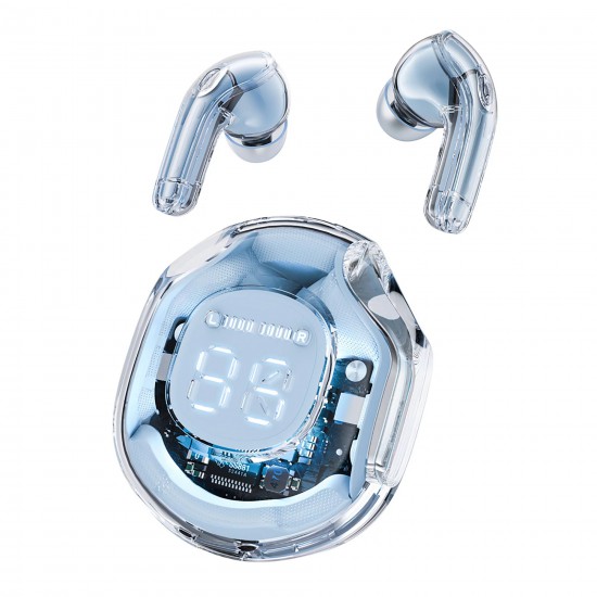 Acefast T8 Wireless Bluetooth Earbuds (BT 5.3, Ice Blue)