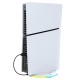 Ipega RGB Vertical Stand for PS5 Slim Console (White)