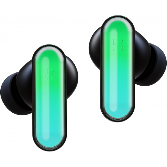 HHOGene Gpods RGB Wireless Earbuds (GLA001, Black)