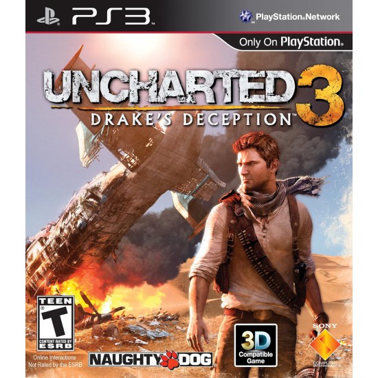 (USED) Uncharted 3: Drake's Deception for PS3 (USED)