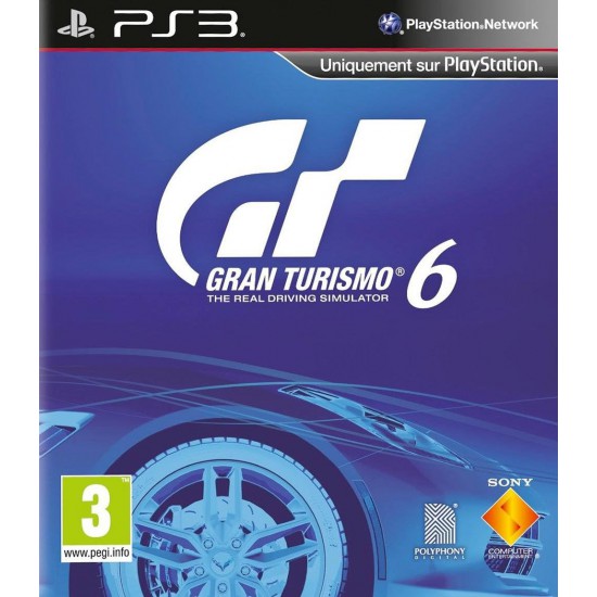 (USED) Gran Turismo 6 for PS3 (USED)