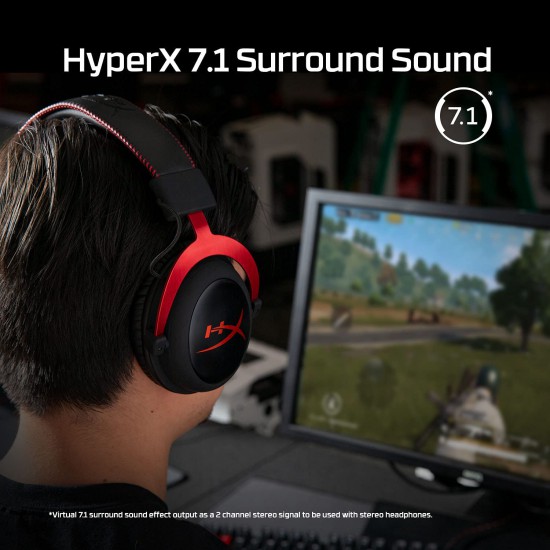 Buy Hyperx Cloud II Gaming Headset ( Red )