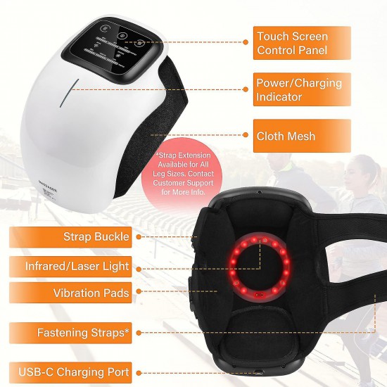 Knee Massager Stretched Ligament and Muscles Injuries