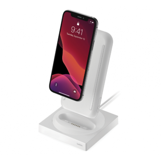 Belkin Portable Wireless Charger + Stand Special Edition, WIZ003 White