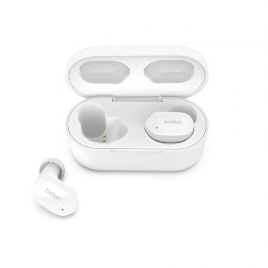 Belkin SoundForm Play True Wireless Earbuds (White)
