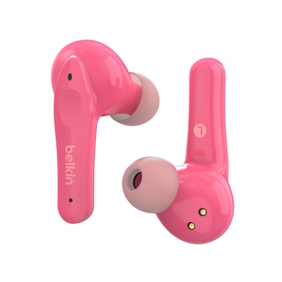 Belkin SoundForm Nano Wireless Earbuds for Kids (Pink)