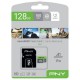 PNY 128GB ELITE UHS-I MICROSDHC MEMORY CARD WITH SD ADAPTER
