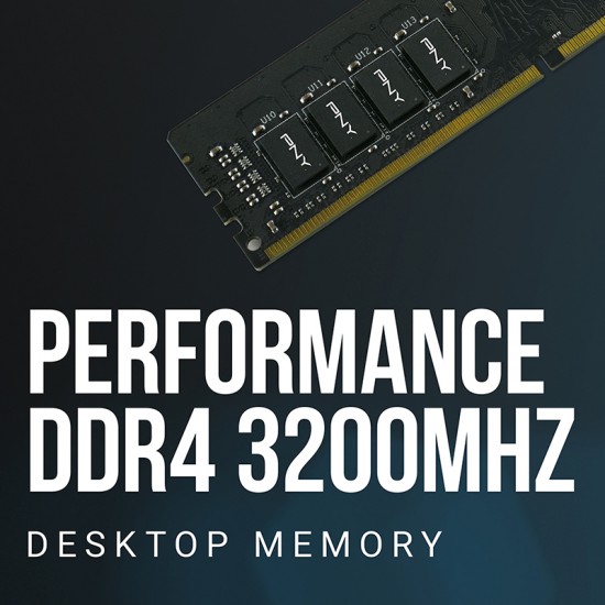 PNY 8GB DDR4 3200MHz Desktop Memory (PC4-25600)