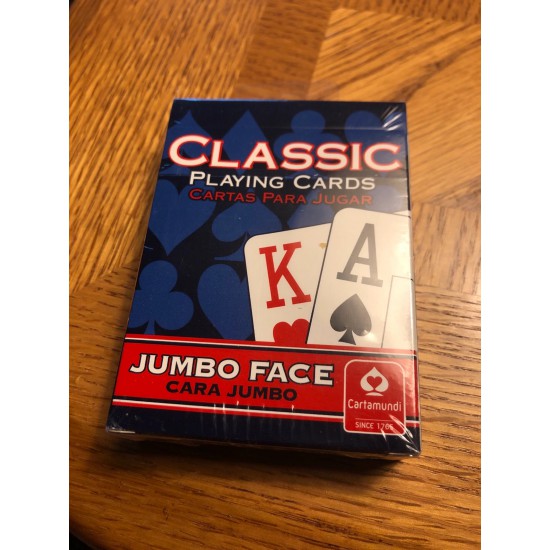 Cartamundi Classic Playing Cards (Jumbo Face)