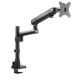 TWISTED MINDS SINGLE MONITOR ALUMINUM POLE-MOUNTED SPRING ASSISTED MONITOR ARM - BLACK