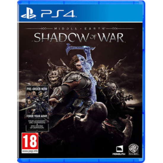 (USED) Middle-earth: Shadow of War (Region2) Arabic&English) - PlayStation 4 (USED)