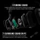 Corsair VOID Elite Surround Premium Gaming Headset with 7.1 Surround Sound - Discord Certified - Works with PC, Xbox Series X, Xbox Series S, PS5, PS4, Nintendo Switch - Carbon