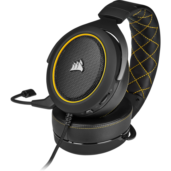 Corsair HS60 PRO SURROUND Gaming Headset ? Yellow