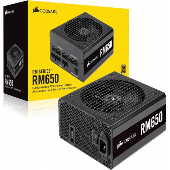  Corsair RM1000e Fully Modular Low-Noise ATX Power Supply (Dual  EPS12V Connectors, Low-Noise, 105°C-Rated Capacitors, 80 PLUS  Gold-Certified Efficiency, Modern Standby Support) Black : Electronics