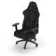 Corsair TC100 Relaxed Gaming Chair - Fabric Black/Black