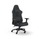 Corsair TC100 Relaxed Gaming Chair - Fabric Black/Grey