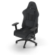 Corsair TC100 Relaxed Gaming Chair - Fabric Black/Grey