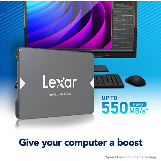 Lexar NS100 256GB 2.5" SATA III Internal SSD