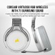 Corsair VIRTUOSO RGB WIRELESS High-Fidelity Gaming Headset ? White
