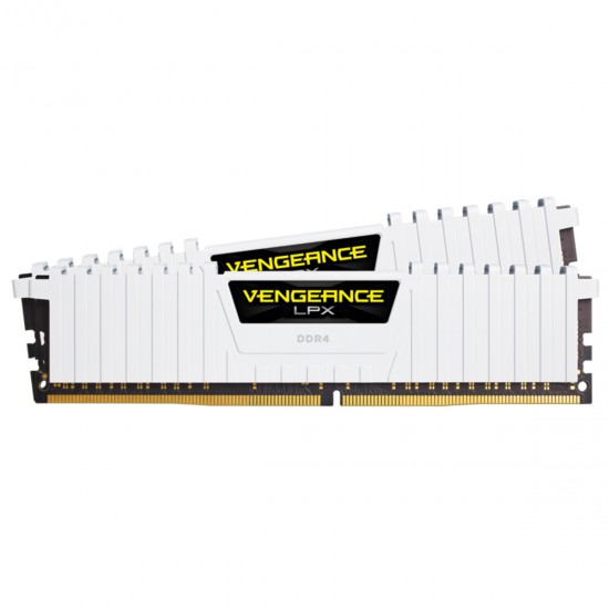 Corsair Vengeance LPX DDR4 3200MHz PC4-25600 CL16 Dual Channel Memory Kit (2x 8GB)16GB White