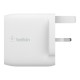 Belkin BOOST?CHARGE? Dual USB-A Wall Charger 24W + USB-A to USB-C