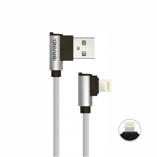 Ibrand USB-A to Lightning Cable 1M - White