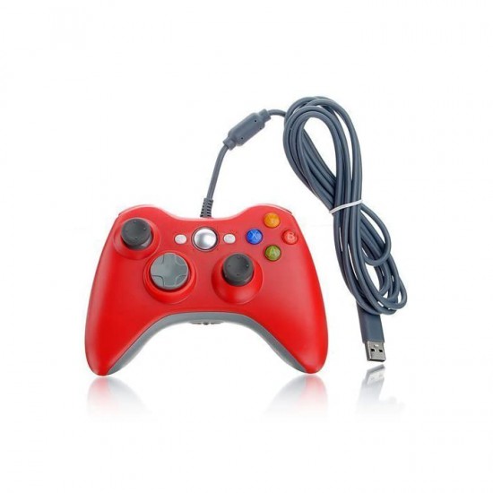 Microsoft Xbox 360 Wired Controller Red