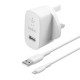 Belkin BOOST?CHARGE? USB-A Wall Charger + Lightning Cable 12W