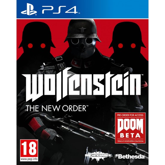 (USED) Wolfenstein: The New Order for PS4 (USED)