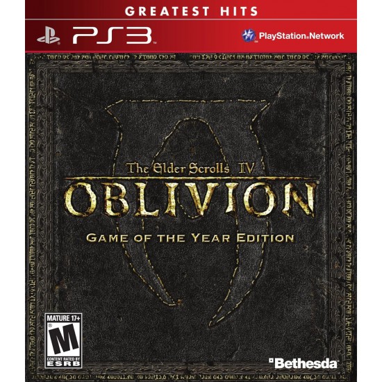 (USED) The Elder Scrolls IV Oblivion for PS3 (USED)