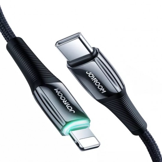 Joyroom USB-C To Lightning Nylon Cable 1.2m - Black