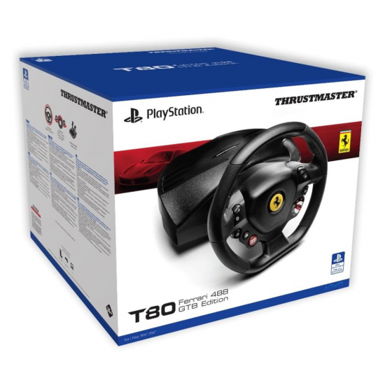 hierarki Objector sympati Thrustmaster T80 Ferrari 488 GTB Edition (PS5/PS4/PC)|icegames