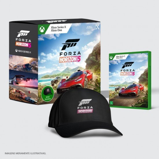 XBOX New Forza 5 Bundle (Forza Horizon 5 Xbox CD + Cap )